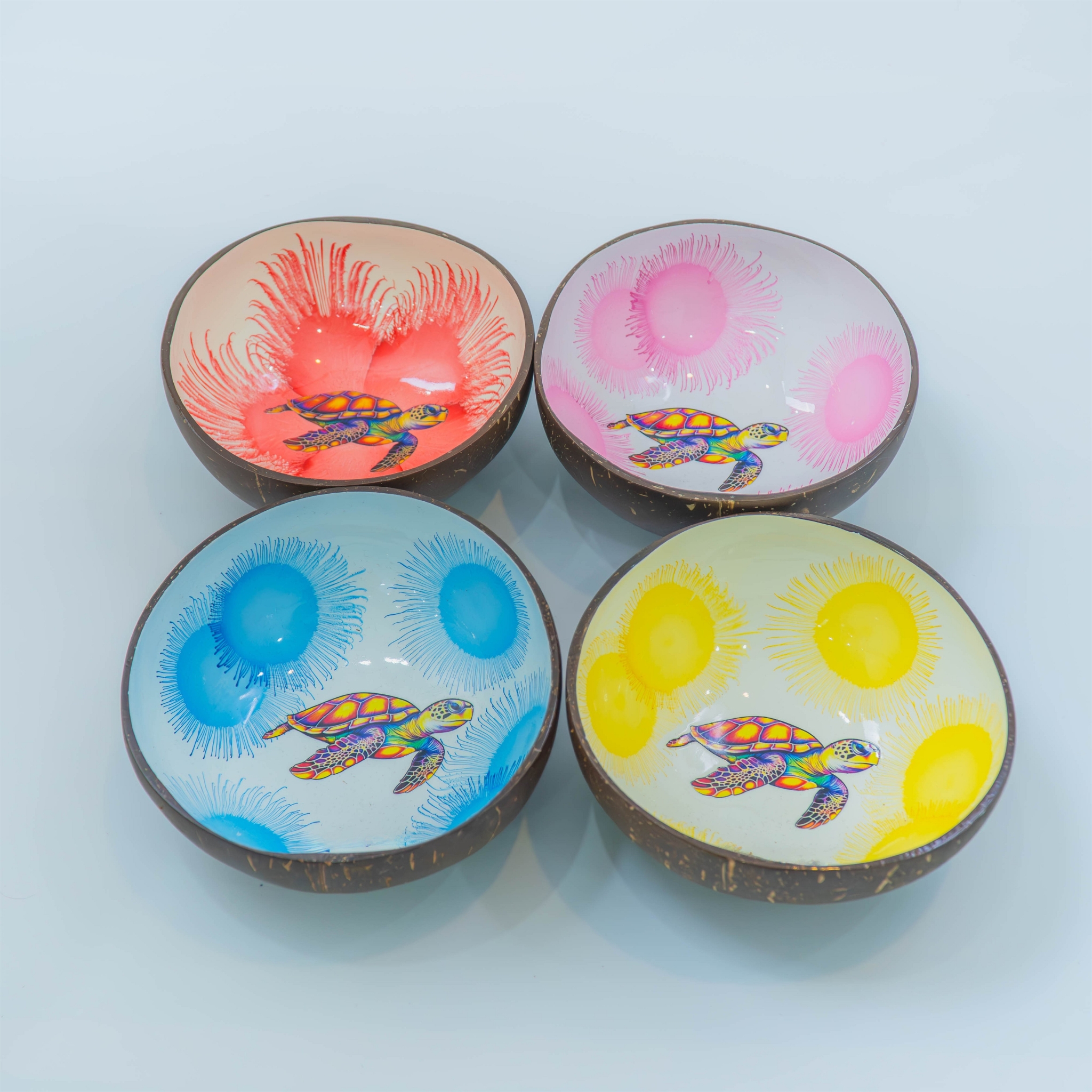 Bát dừa sơn mài 10