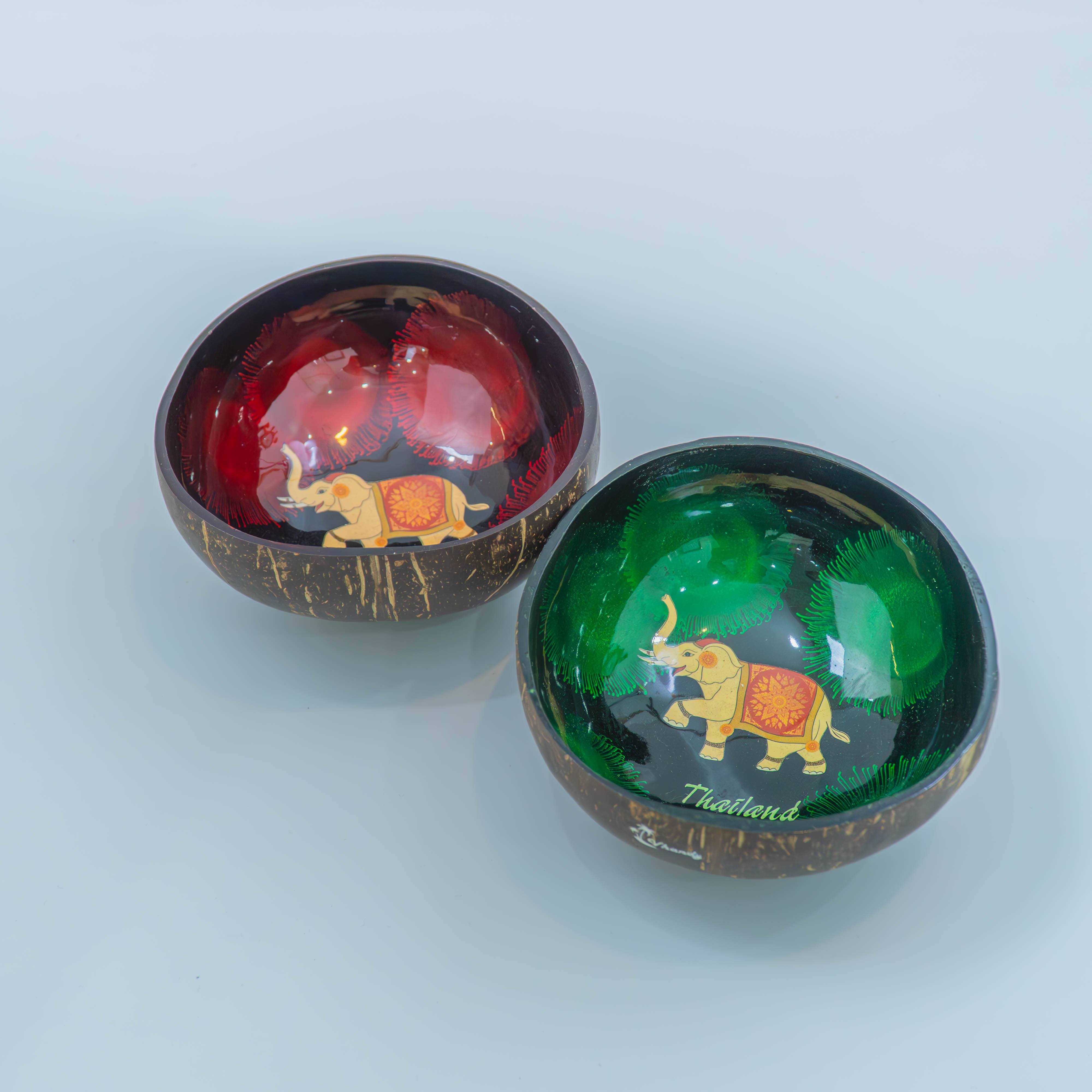 Bát dừa sơn mài 16