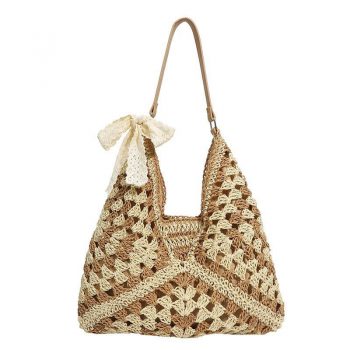 Túi cói miệng tim đeo vai 2 màu